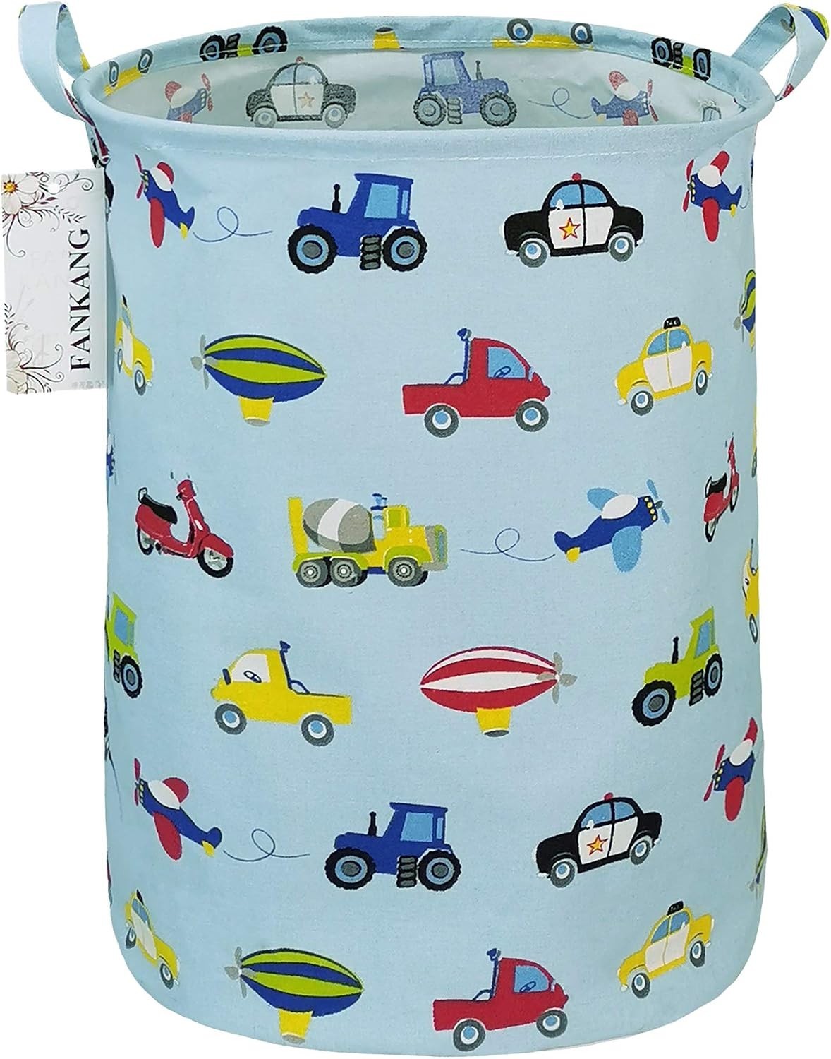 Storage Bin Foldable Nursery Organizer Basket Car | Foldable with Waterproof ...
