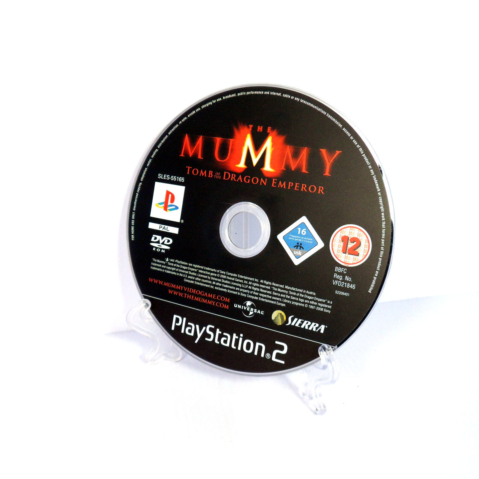 The Mummy: Tomb of The Dragon Emperor (PS2) *Near Mint*