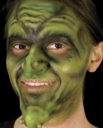 Woochie Wicked Witch Warts- Green Latex Prosthetic