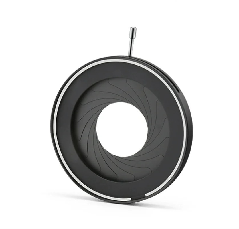 2-50mm Mechanical Diaphragm Iris Range Adjust Aperture Light Stop MicroscopeZoom