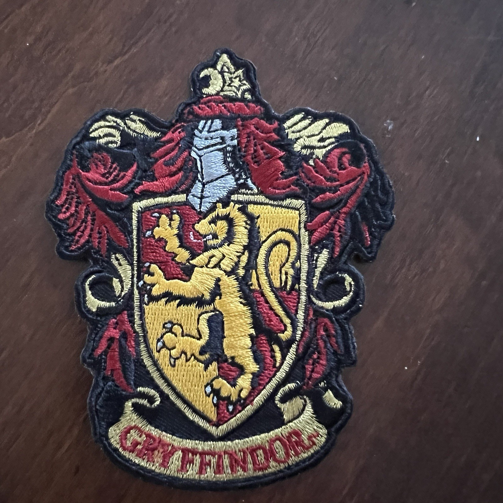 Gryffindor  Patch - 3.4 x 4.3 inches - Harry Potter