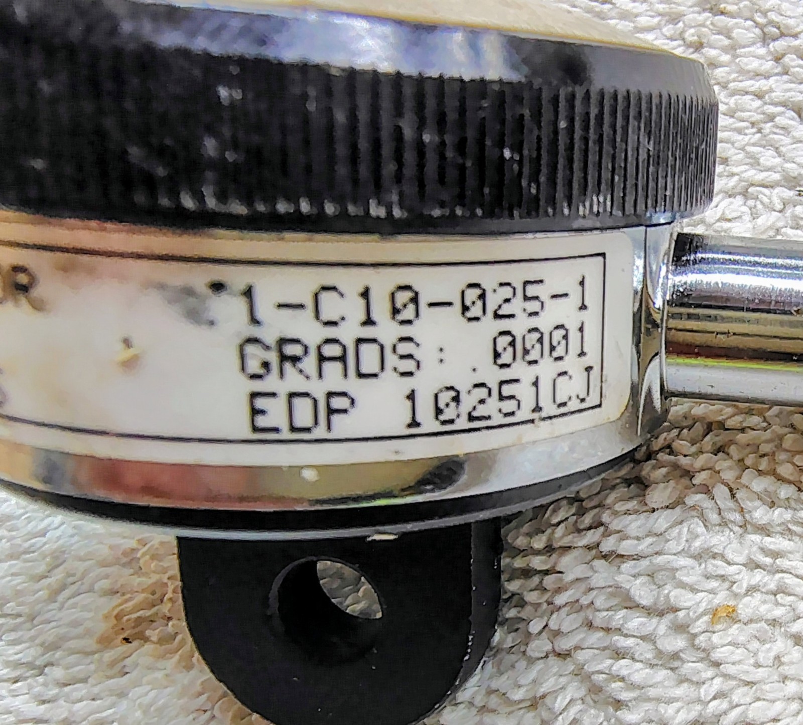 🗽CDI DIAL INDICATOR J1--C10-25-1 RANGE .025 MACHINIST/ TOOLMAKER