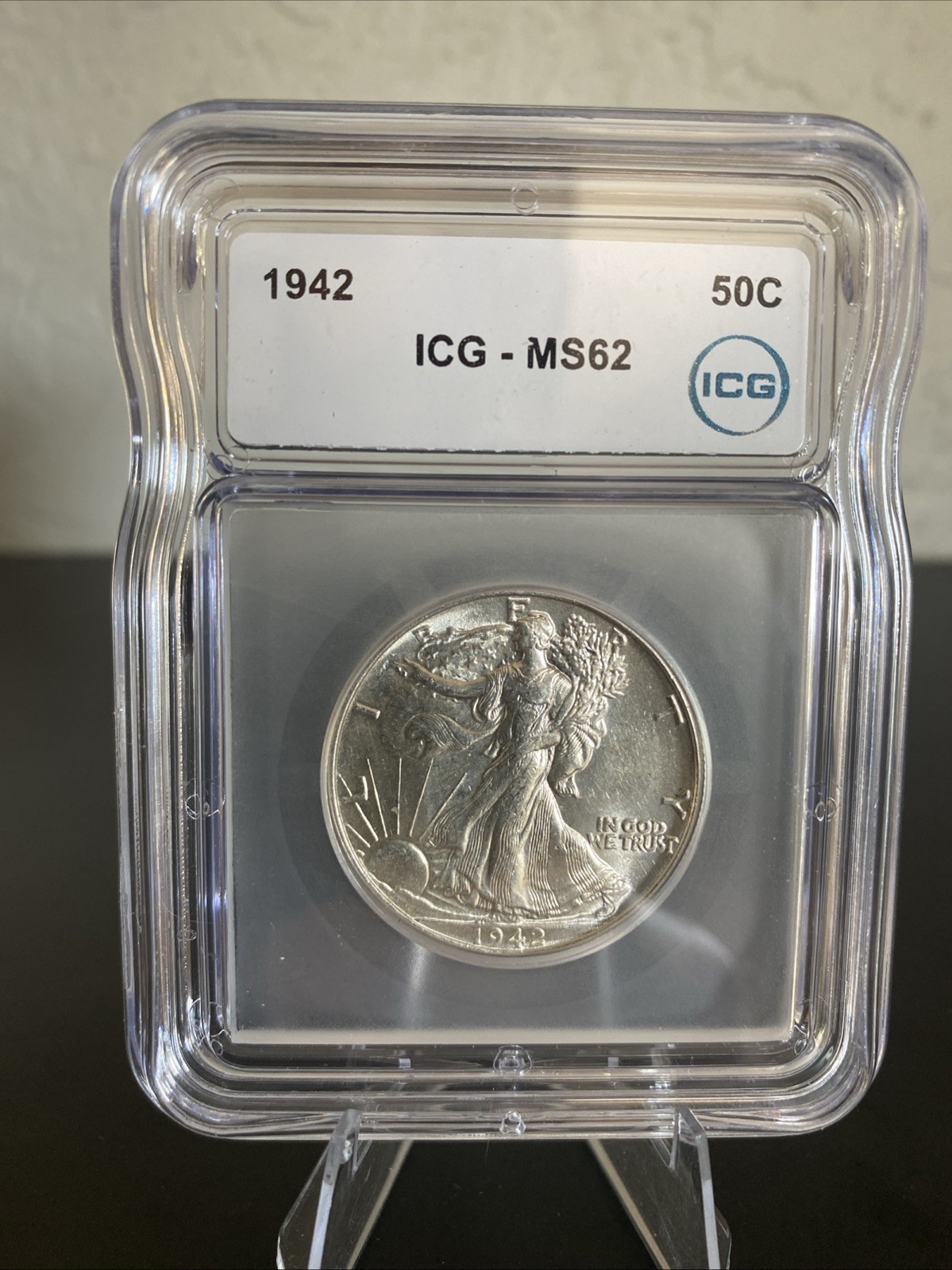 1942 50c MS62