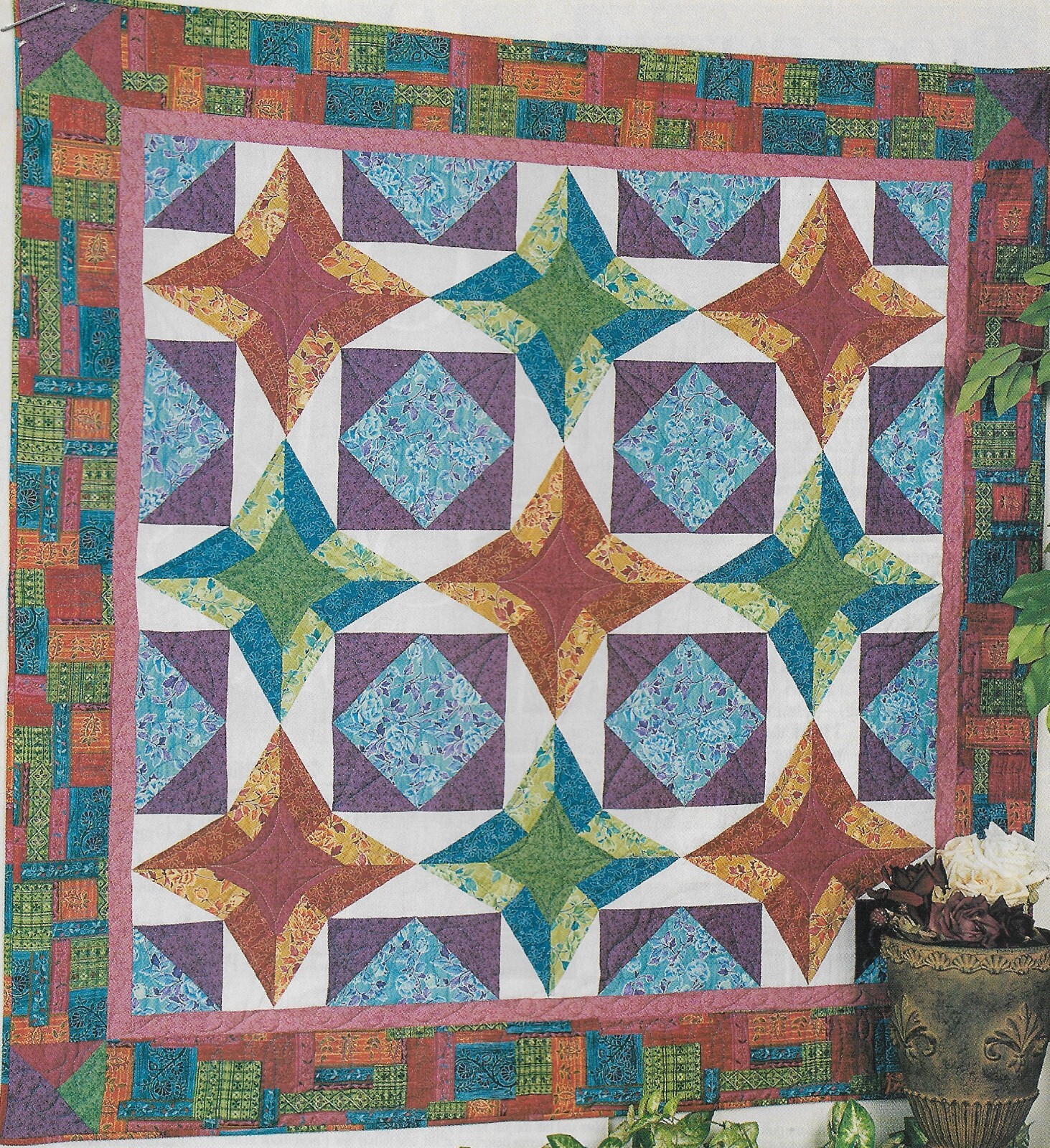 Shangri-La Wall Quilt quilting pattern instructions