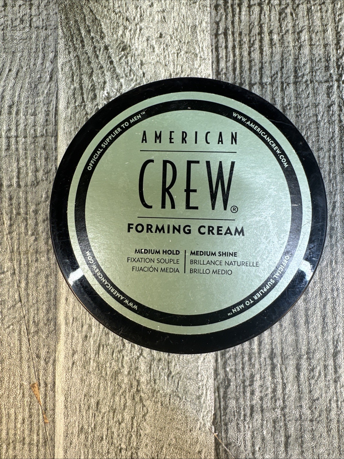 American Crew Forming Cream Medium Hold Medium Shine All Hair Types 3oz 85g