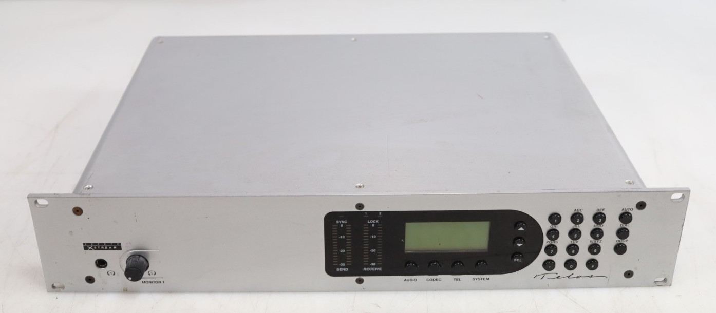 Telos Zephyr Xstream Studio ISDN Digital Audio Transceiver ZXS2