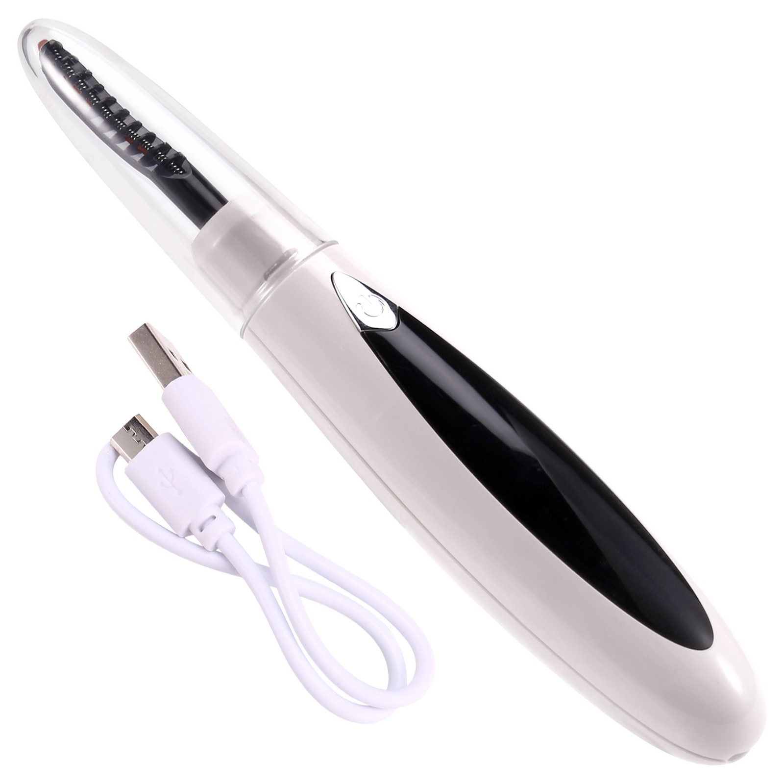 Electric Heated Eyelash Curler USB  Makeup Curling Kit Long Lasting Natural1339