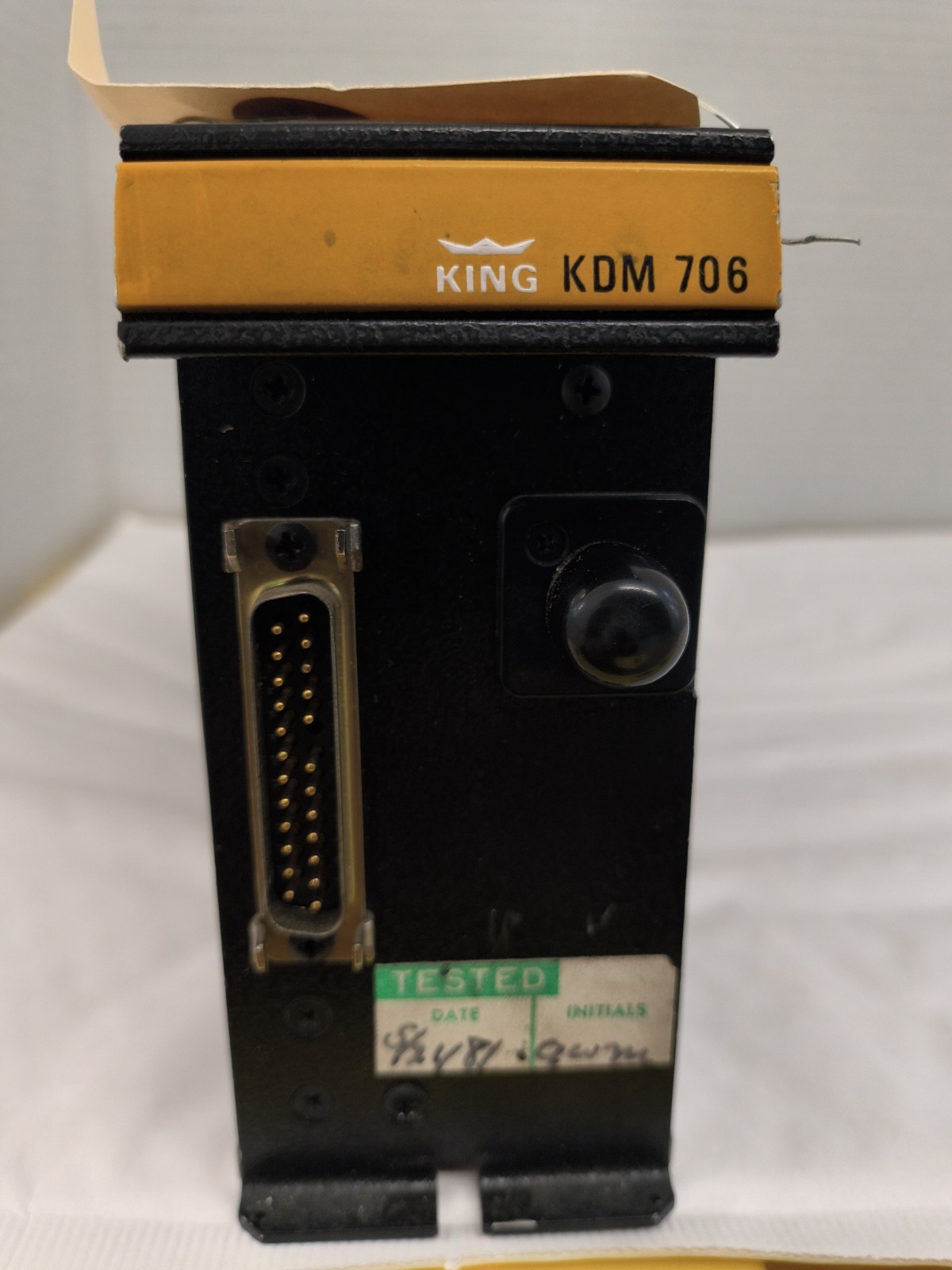 Bendix King, FCC Data KDM 706 P/N 066-1066-00 S/N 2004