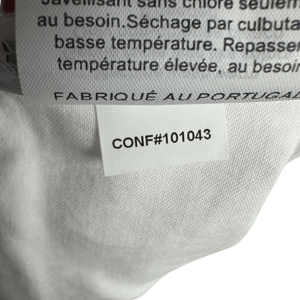 PARACHUTE King Size Pillowcase White Black
