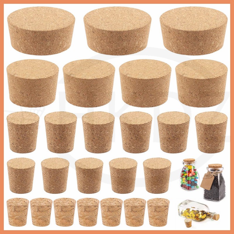5/10pcs Cork Bungs for Home Made Wine or beer fit Demijohn Bottle Different Size