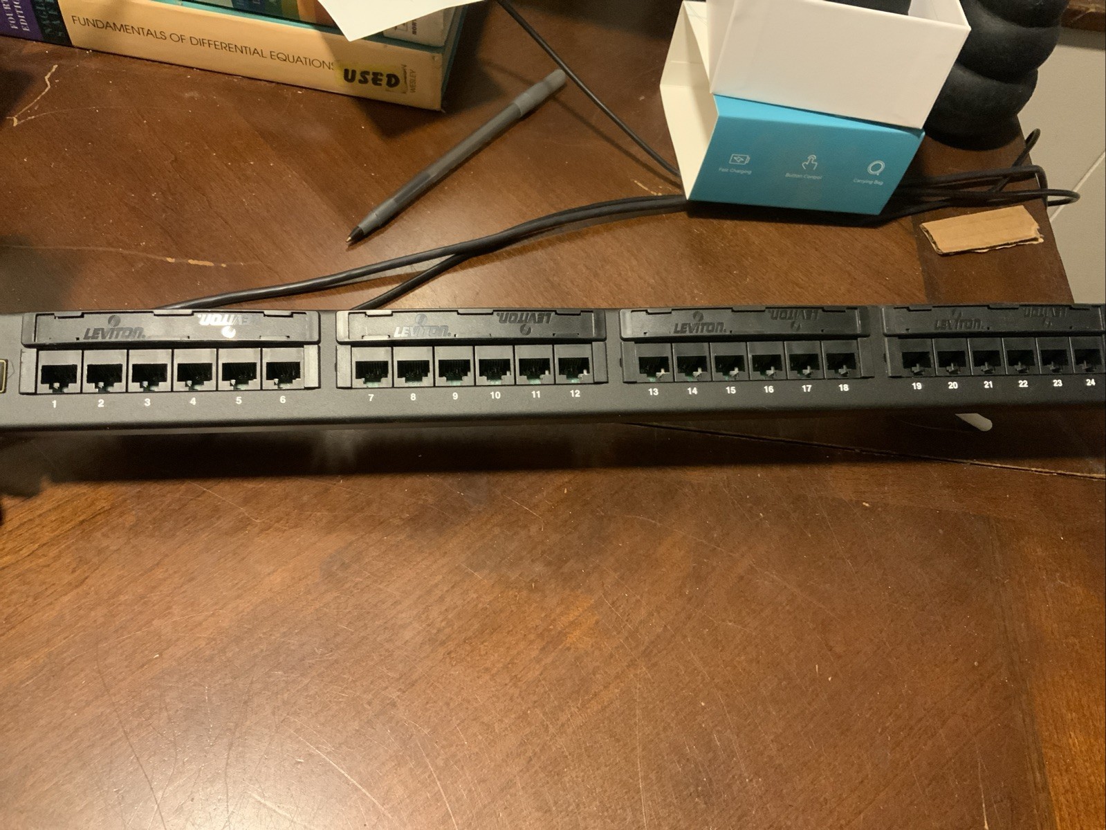 Leviton 69586-U48 - CAT 6 Universal Patch Panel - 48 Port Plus 24 Port + Quick