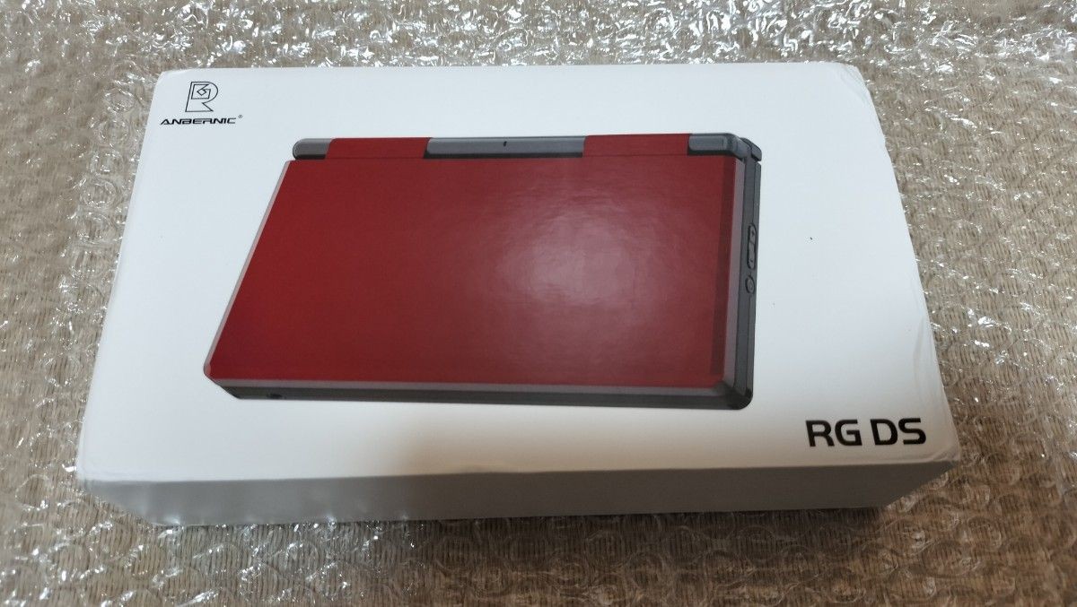 ANBERNIC RG DS Black Crimson Red Handheld Game Console Used Japan