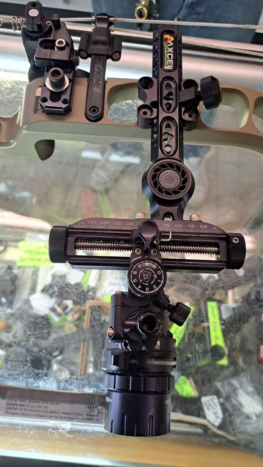 Prime Black 9 series Compound Bow Extras Nice!