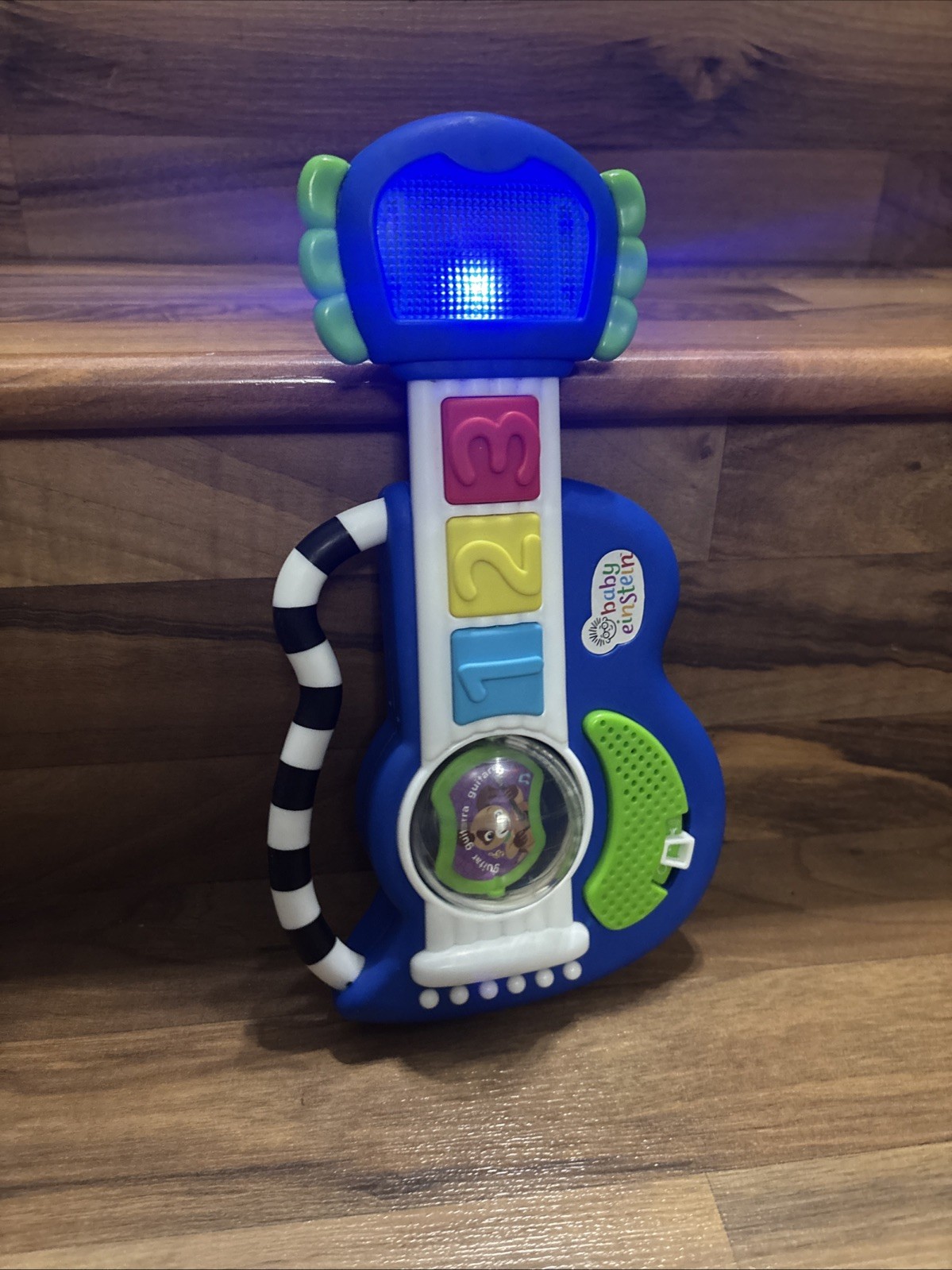 Baby Einstein Rock, Light & Roll Guitar - tested and works
