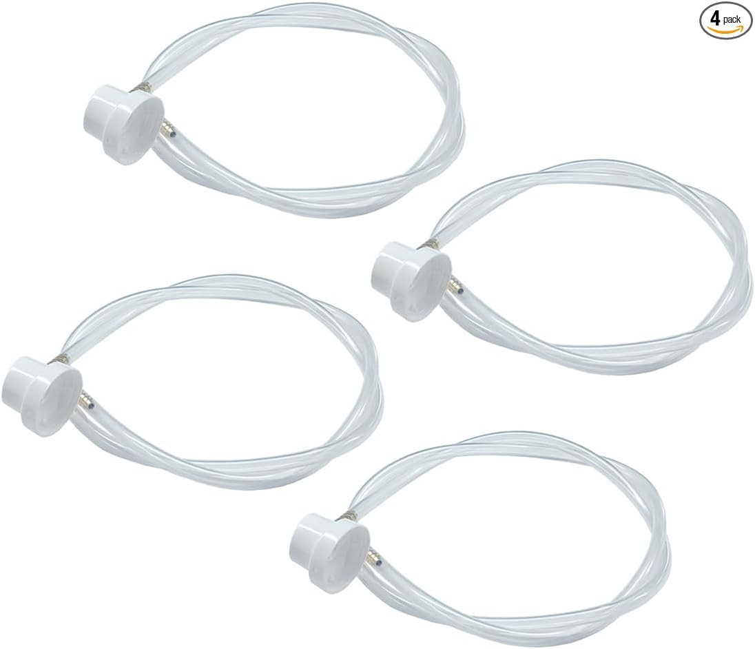 Nozzles with 23 Inch Extension Hose, 4.5mm Auto Car Nozzle Film Flu Size: 4PCS