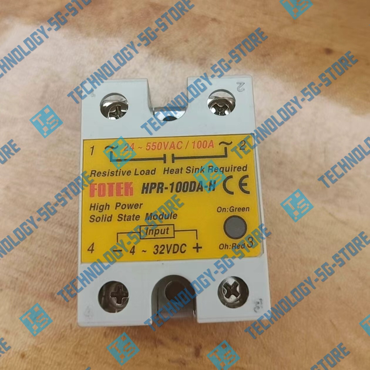 New FOTEK HPR-100DA-H 1pcs Solid state relay