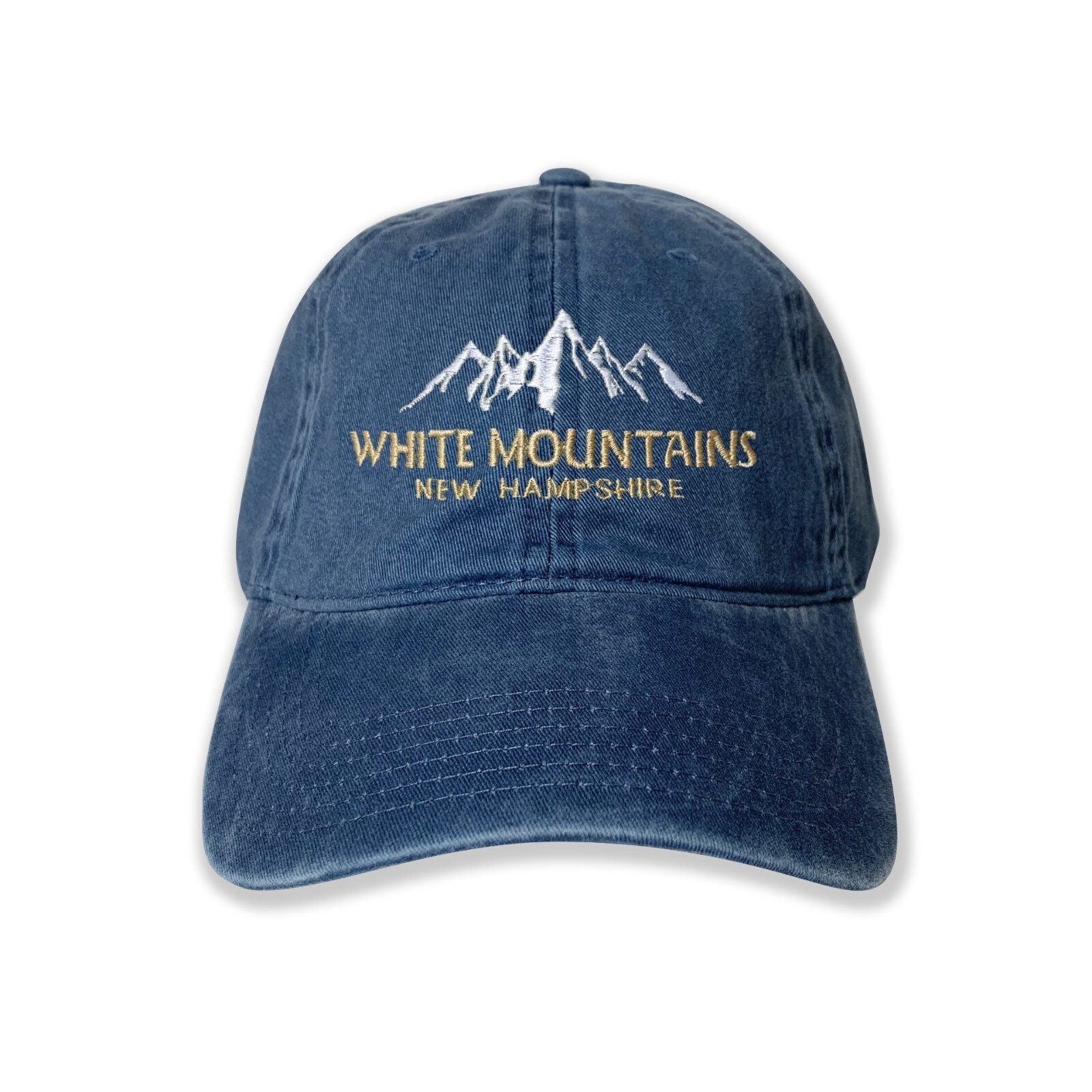 White Mountains National Forest in New Hampshire Embroidered Cap hat camping hat