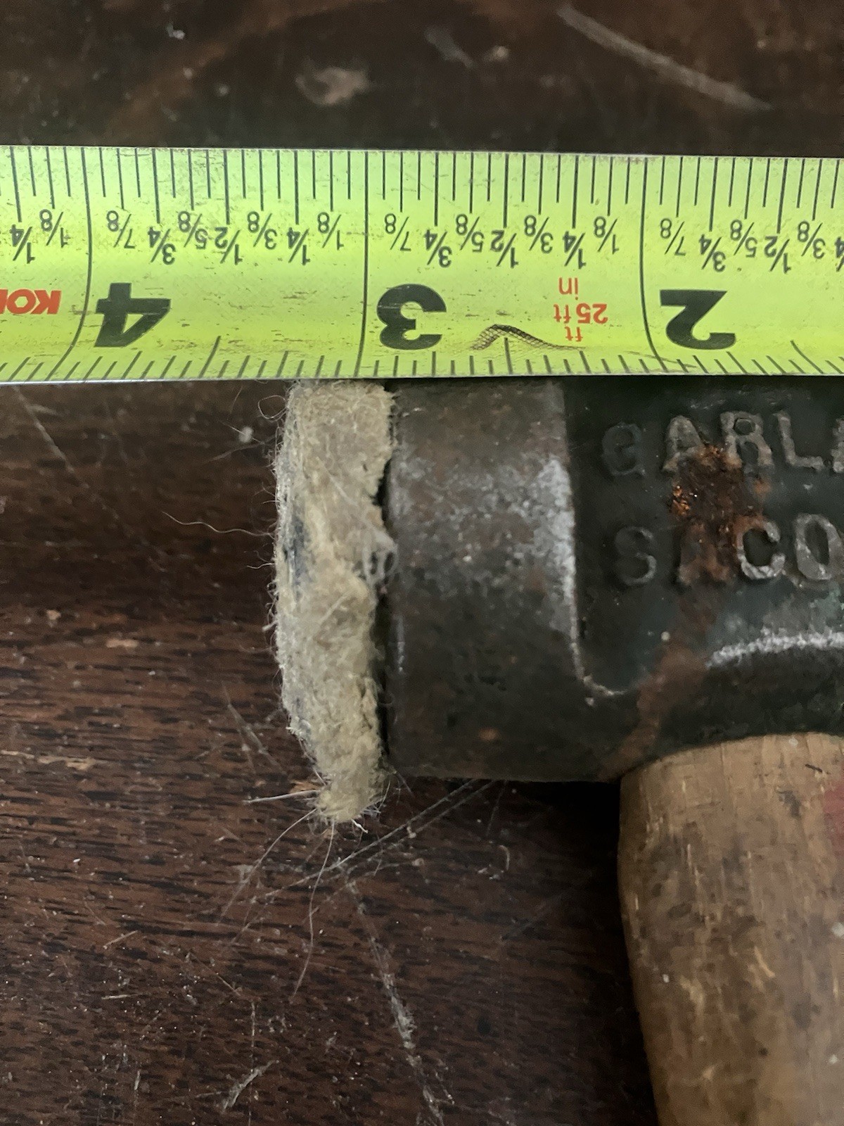 Garland Raw Hide Mallet: Saco, ME.
