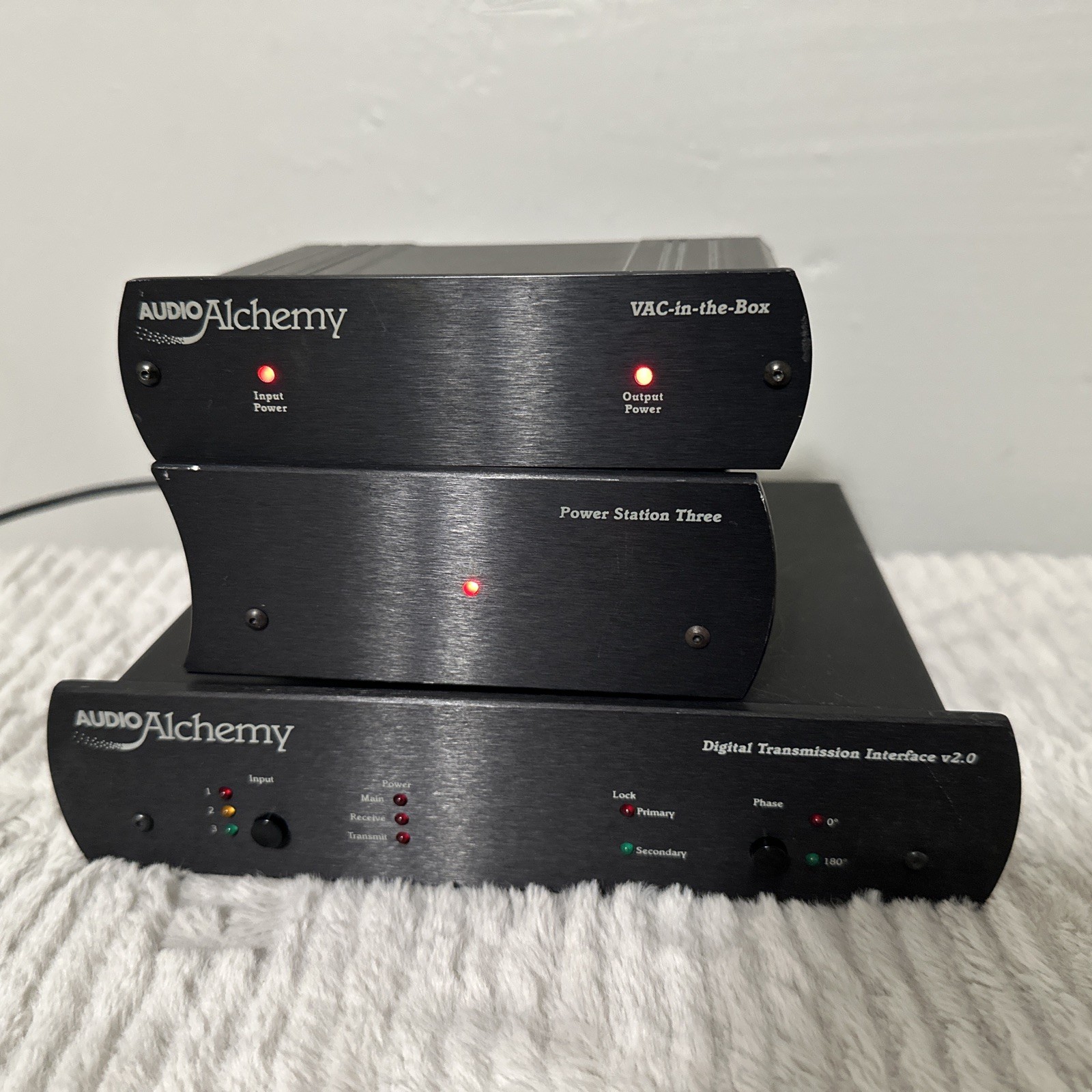 Audio Alchemy Digital Decoder Engine V2.0 And Power Station Three & Digital V2.