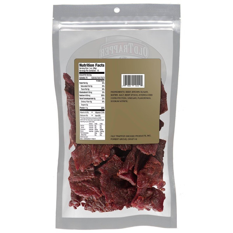 Old Fashioned Beef Jerky - 10oz