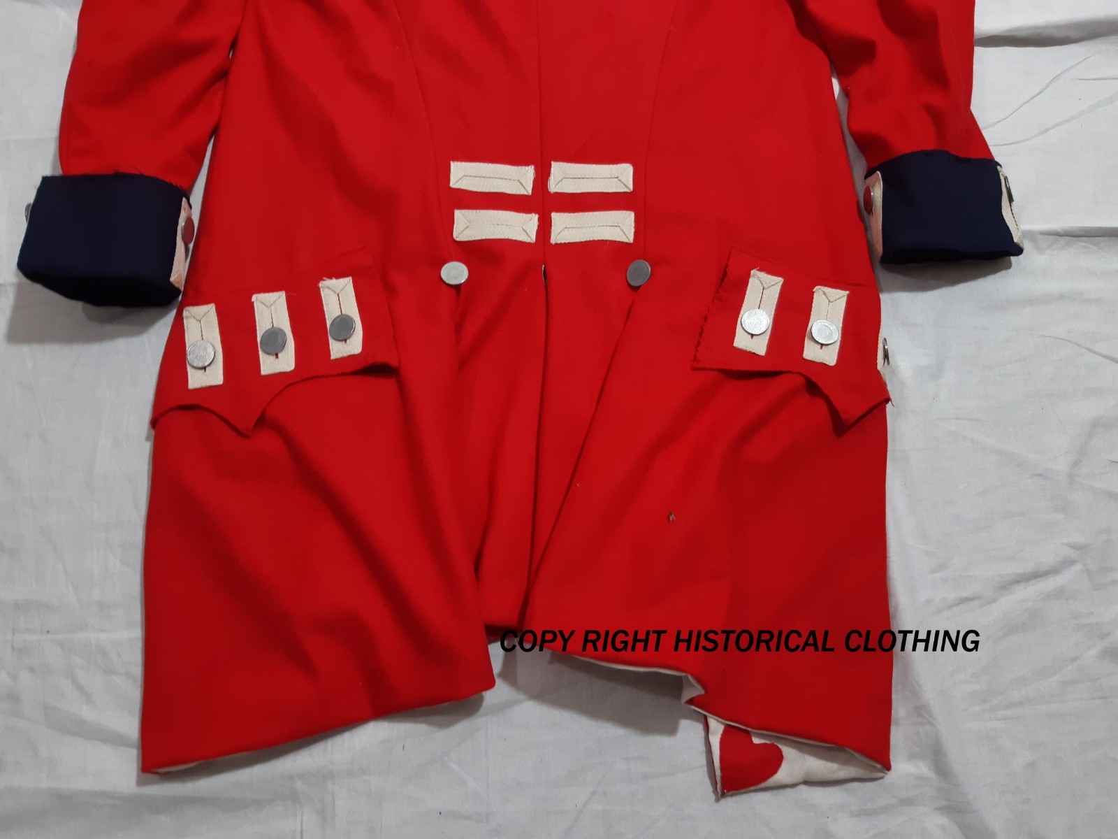 British Sergeants Regimental Coat Revolutionary War