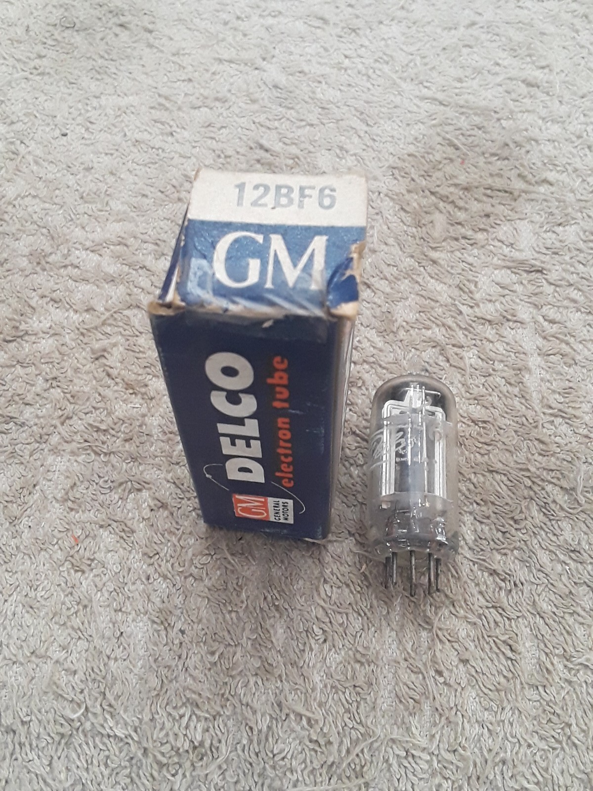 NOS GM Delco 12BF6 Vacuum Tube