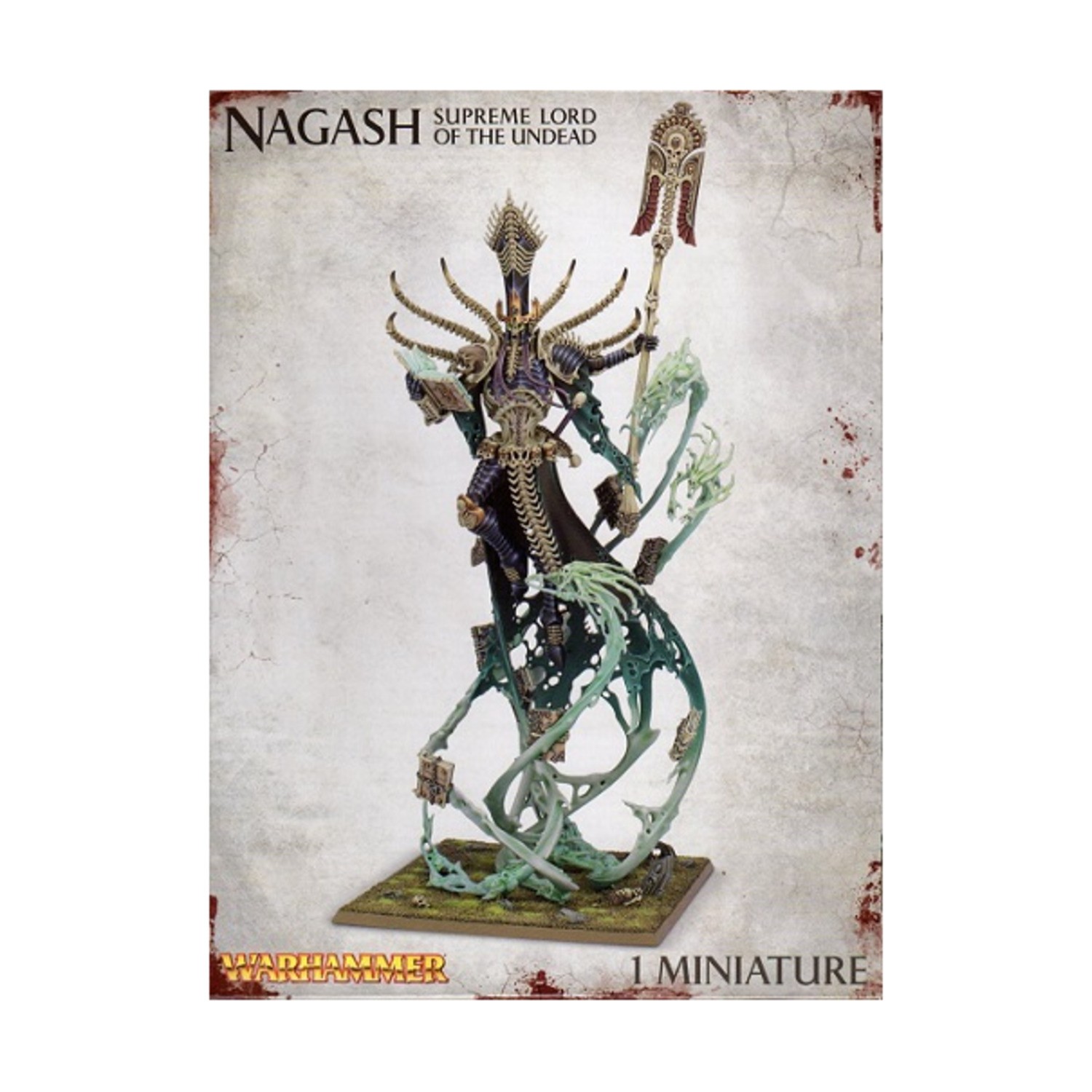 GW WHF The End Times Nagash, Supreme Lord of the Undead (2014 Ed) VG+/NM