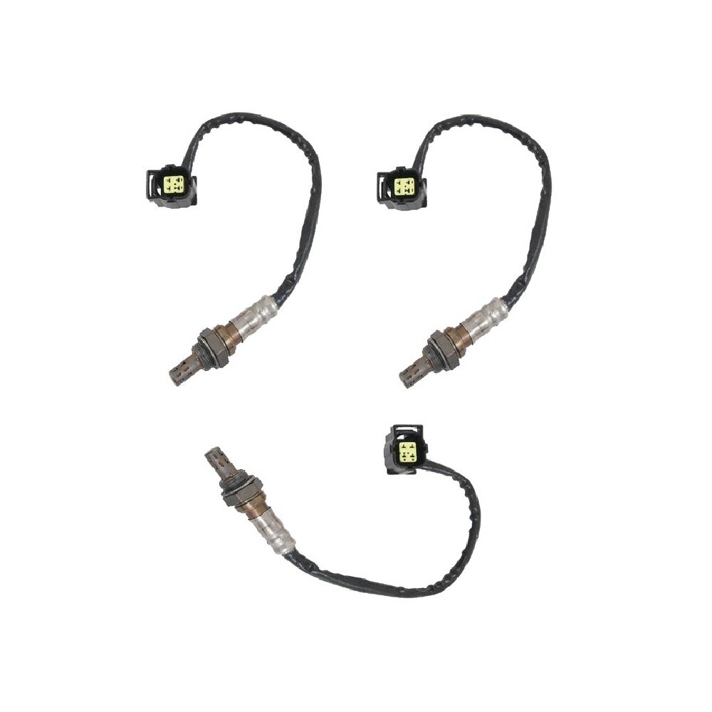 Bosch Set of 3 Oxygen Sensors For Chrysler Dodge Jeep V6 3.6L 3.8L 6.4L