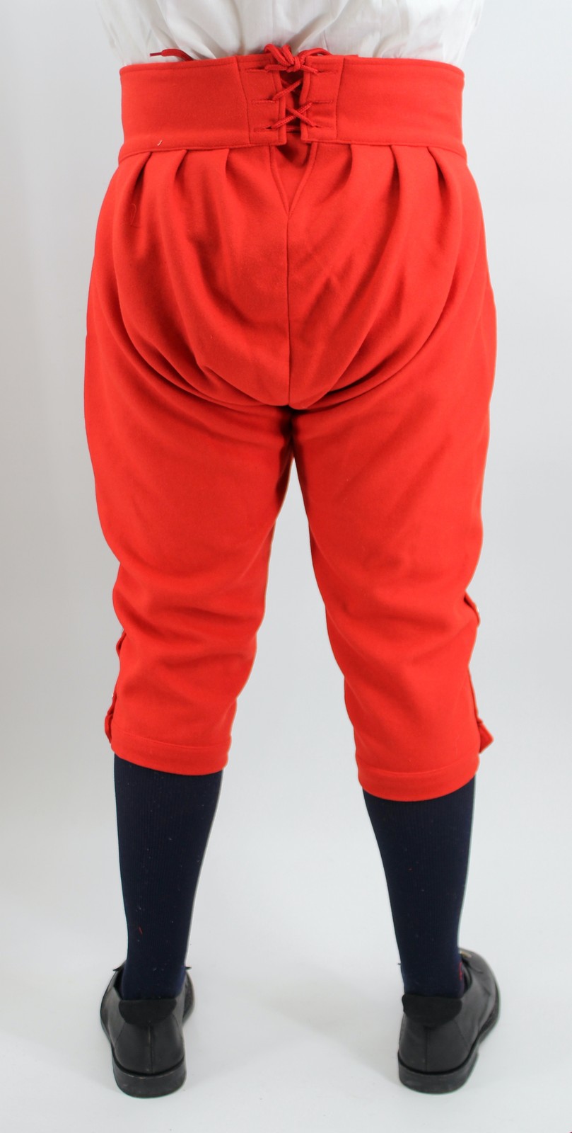 Red Wool Knee Breeches Size 52