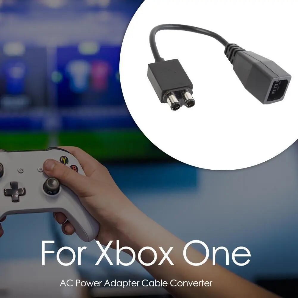 2PCS For Microsoft Xbox 360 To Xbox OneAC Power Supply Adapter Cable Convert.