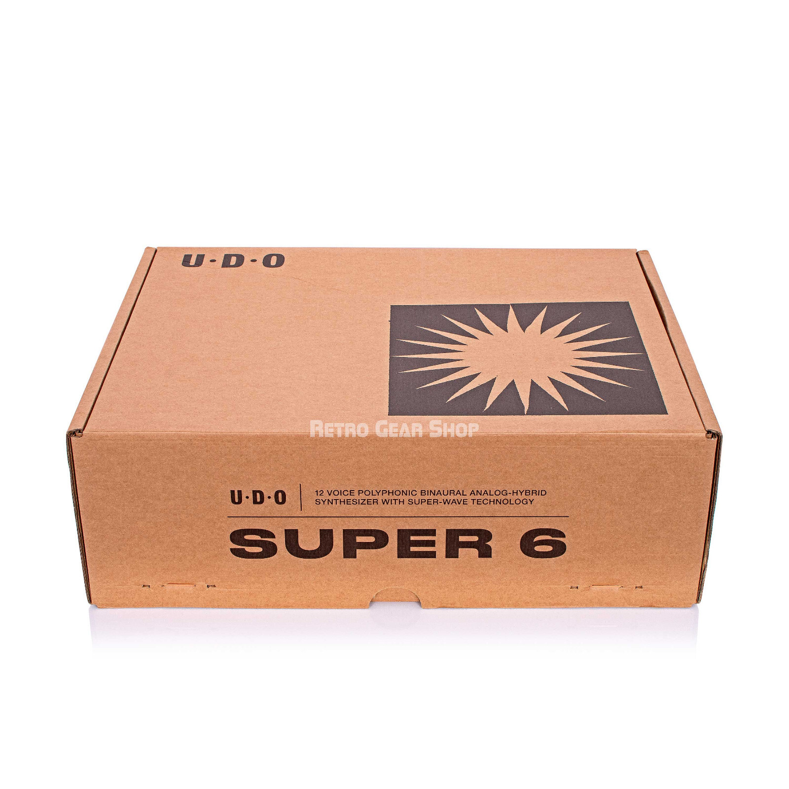 UDO Audio Super 6 Binaural Analog Hybrid Polysynth Desktop Synth