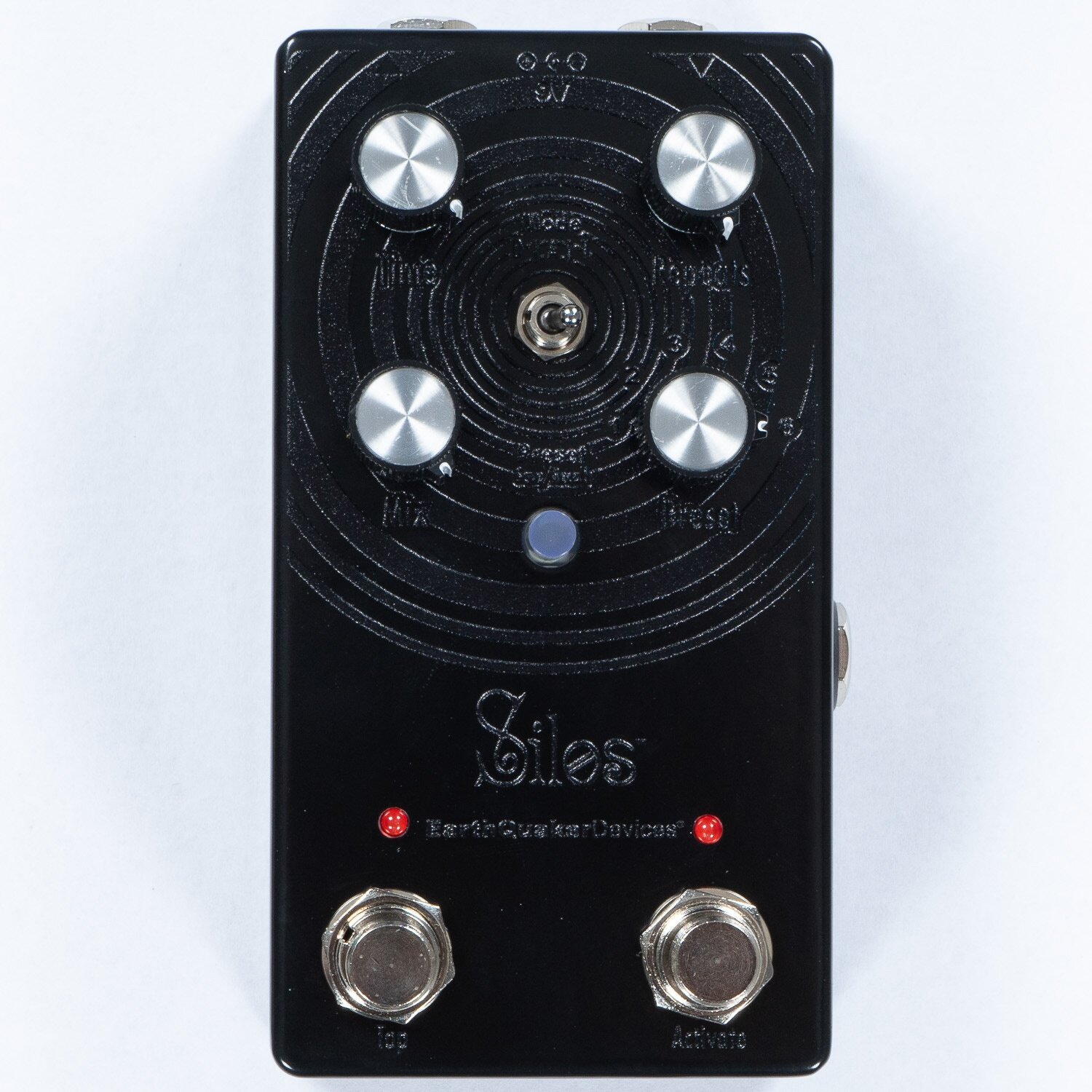 EQD EarthQuaker Devices Silos Delay Guitar Pedal, Pitbull Audio Exclusive Black