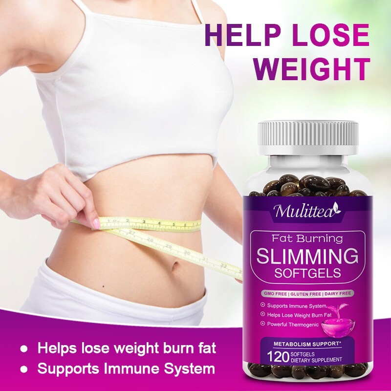 Detox Fat Burn Lose Weight Capsules Night Time Fat Burner Weight Loss （2 Pack）