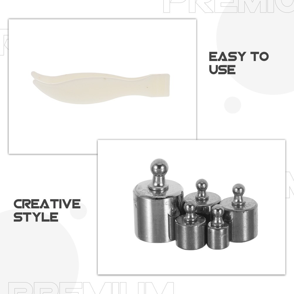 3 Sets Scale Adjustment Weights Labs Calibration with Hanger Grams