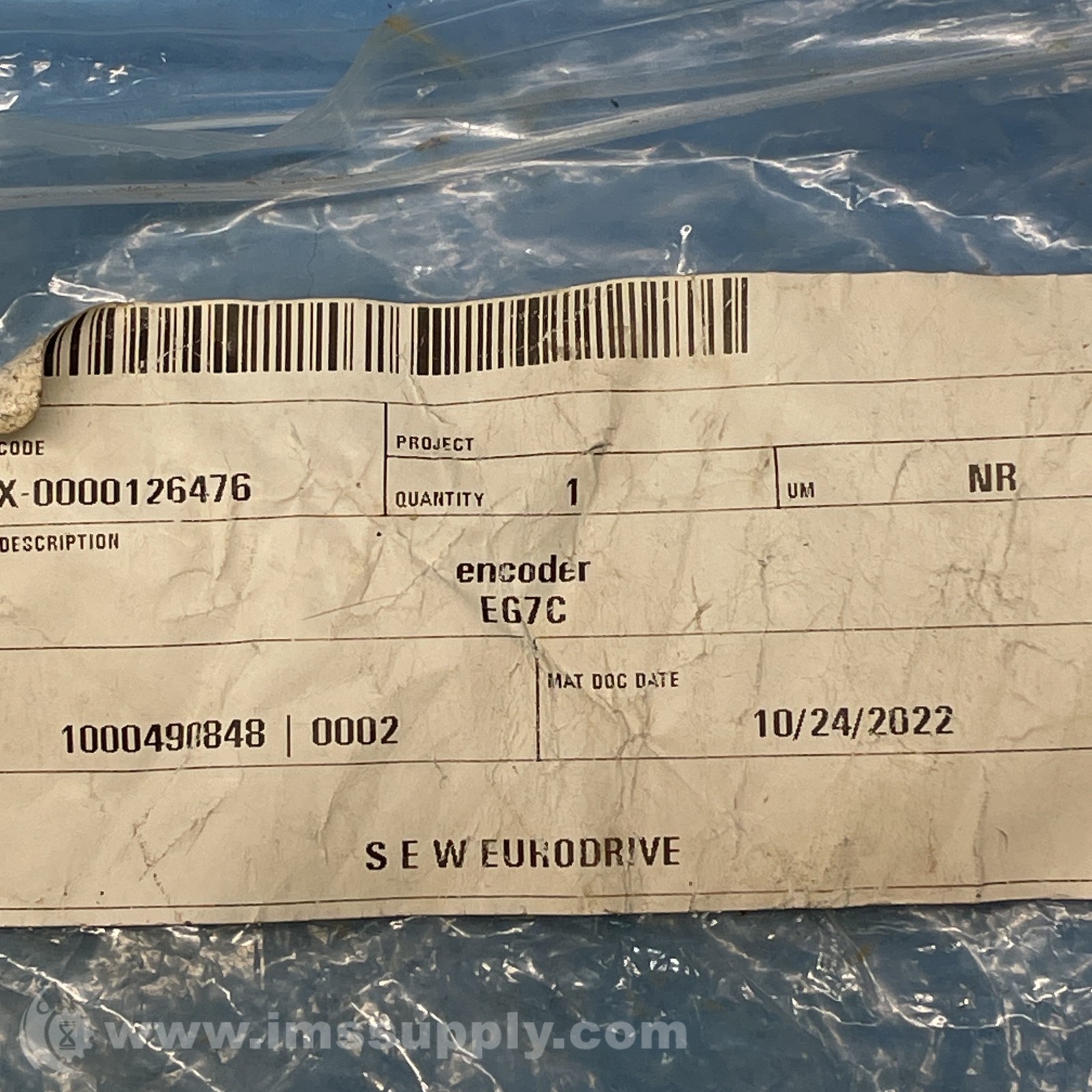 Baumer OG83 N 1024 Incremental Encoder FNFP