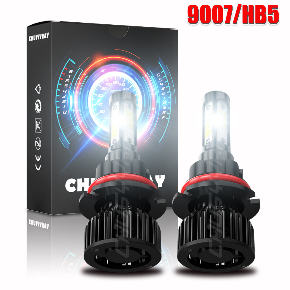 For Jeep Liberty 2002 2003 2004 2005 2006 2007 LED Headlight Bulbs Hi/Lo Beam