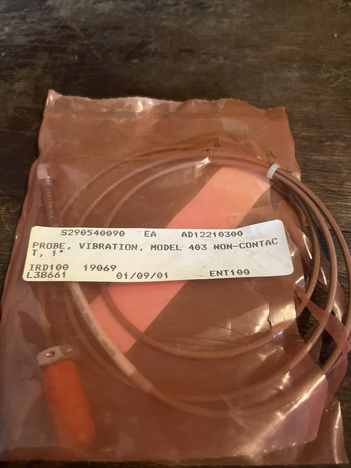 NOS Model 403 1” Vibration Probe S290540090