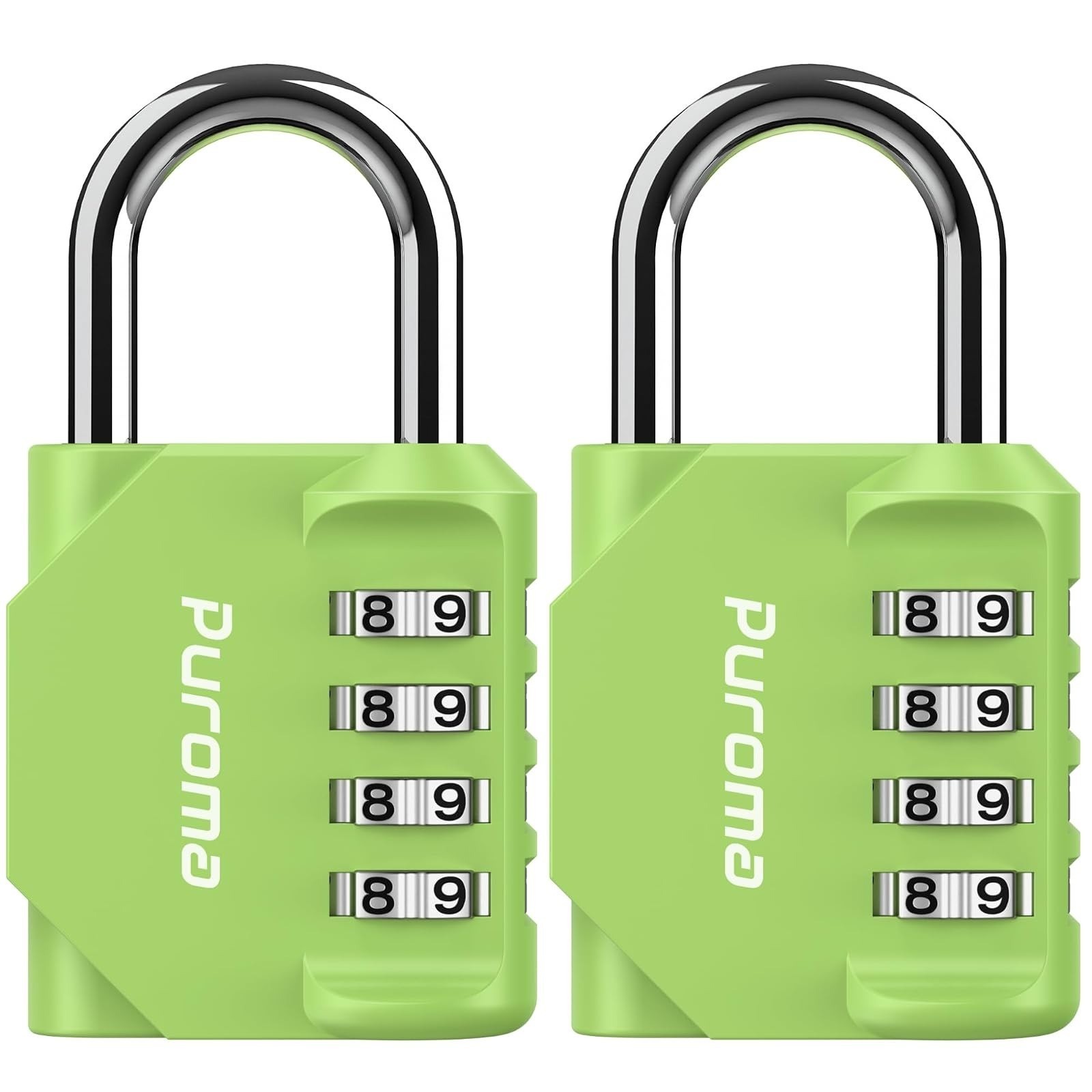 1pc Combination Lock Resettable 4 Digit Padlock with Combination Waterproof and