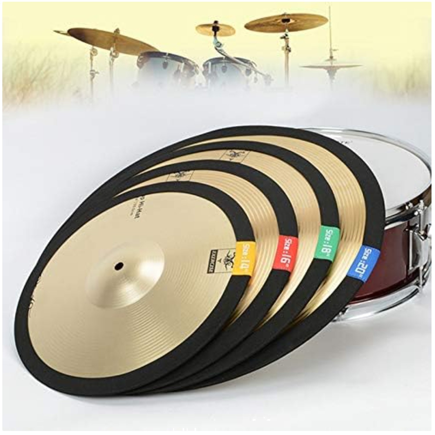 Drum Cymbal Mute Set 14-20 inch