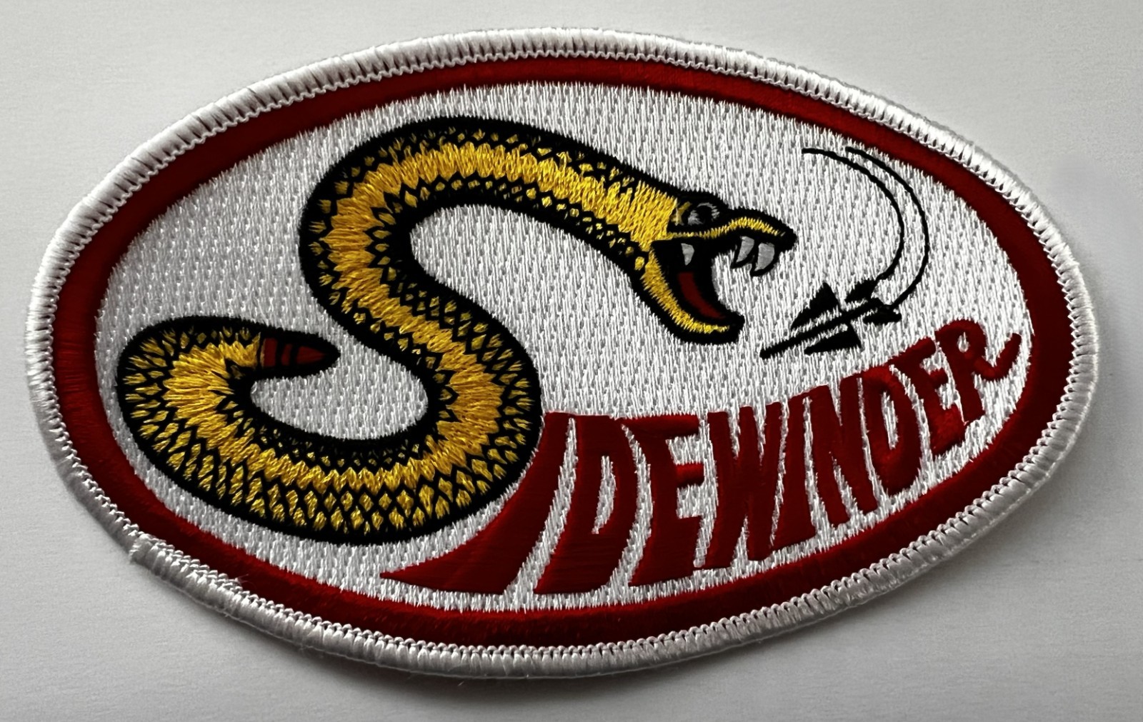 AIM-9 Sidewinder Patch (TOPGUN Maverick F-18 F-35 F-14 F-4 F-16 F-15 F-101 F-8)
