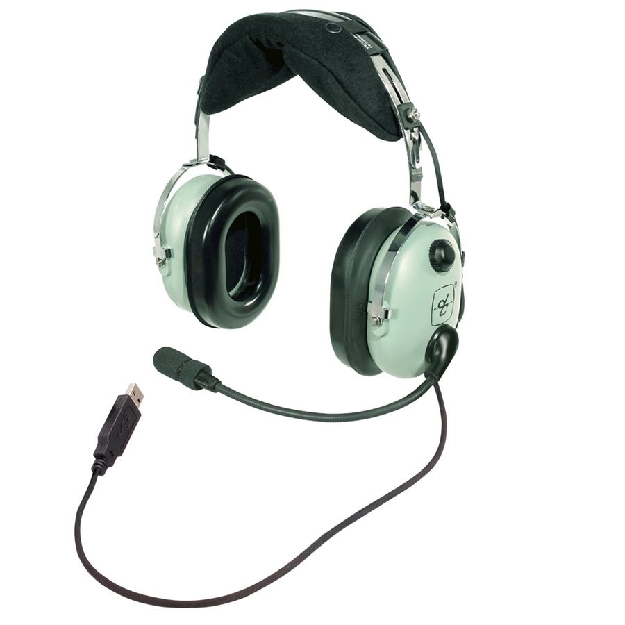 David Clark 40642G-03 H-USB Over-the-Head Headset
