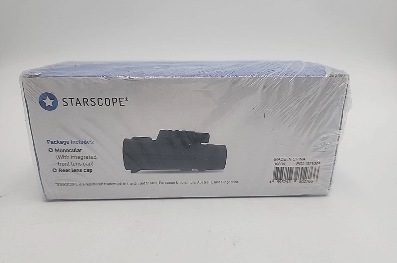 STARSCOPE Monocular Telescope Gen2( Box Has Some Damage)