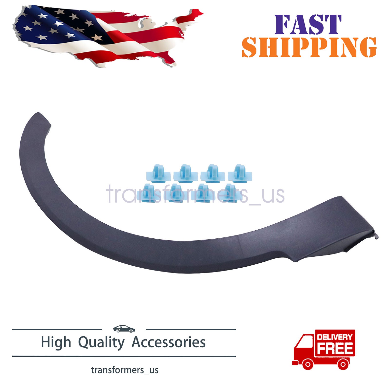 Right Passenger Front Wheel Opening Molding Fits For 2020-2023 Kia Telluride US