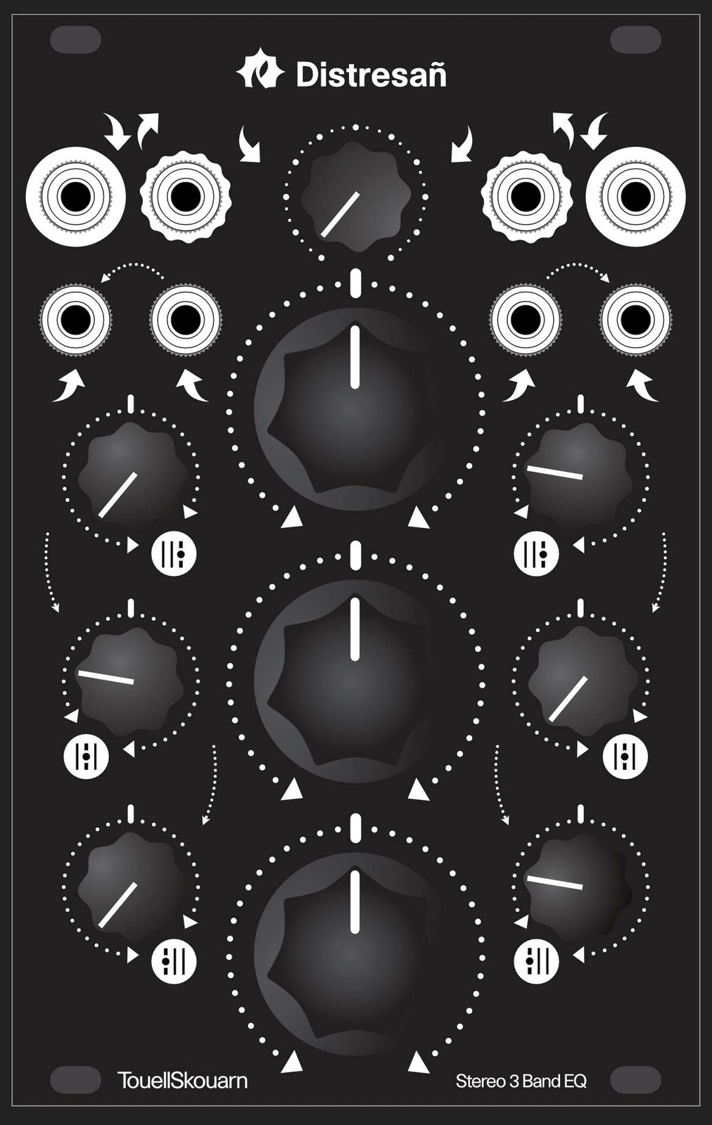 TOUELLSKOUARN DISTRESAN : NEW : [DETROIT MODULAR]