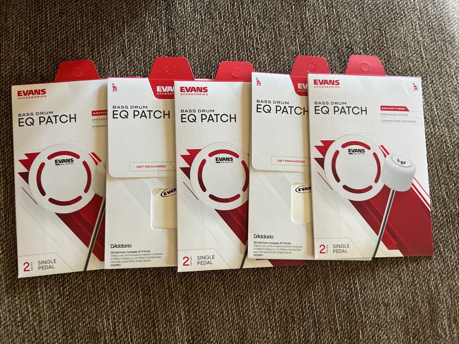 Evans AF Single Pedal Patch | FREE SHIPPING