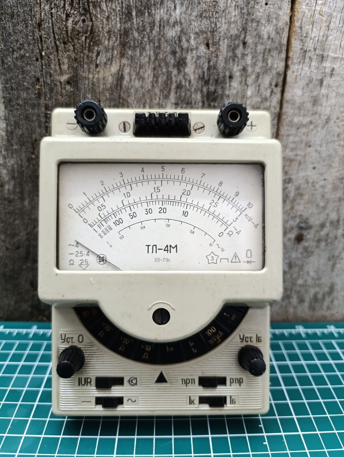 Transistor tester TL-4M USSR multifunctional multimeter vintage.