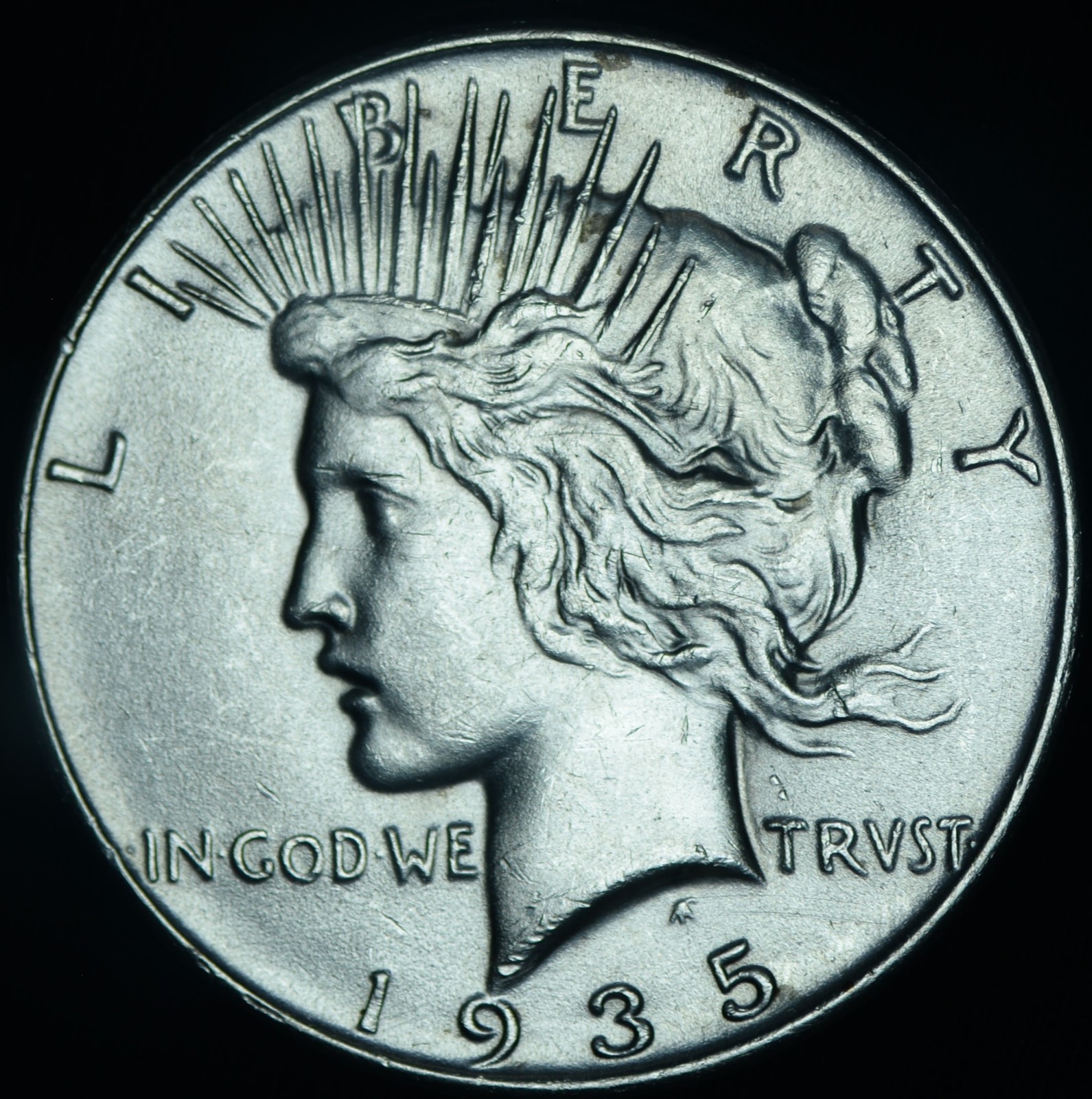 1935 $1 Peace Dollar AU ~ 26485