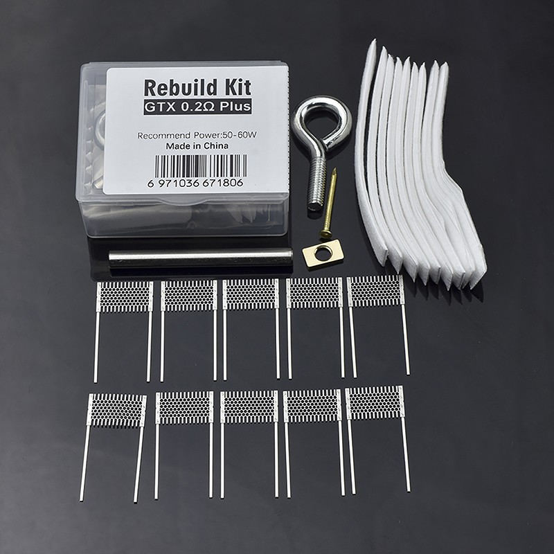 DIY Rebuild Kit GTX 0.2ohm Plus Mesh Coil Resistance Wire Replacement Accessory