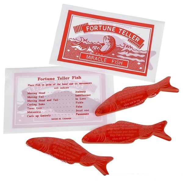 Fortune Teller Fish, Red, 3.5 Inch, 144 Count, Party Favor Pack for Birthday