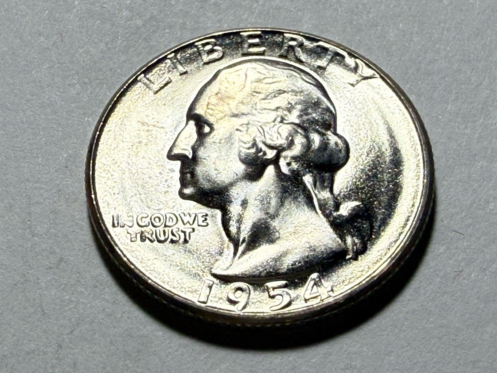 1954 S WASHINGTON QUARTER SILVER COIN * GET WHAT U C * SHIPS FREE